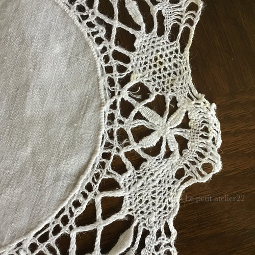 ◆専用品◆3点おまとめ【 EW267 】フランス アンティークドイリー ◇専用品◇3点おまとめ【 EW267 】フランス アンティーク