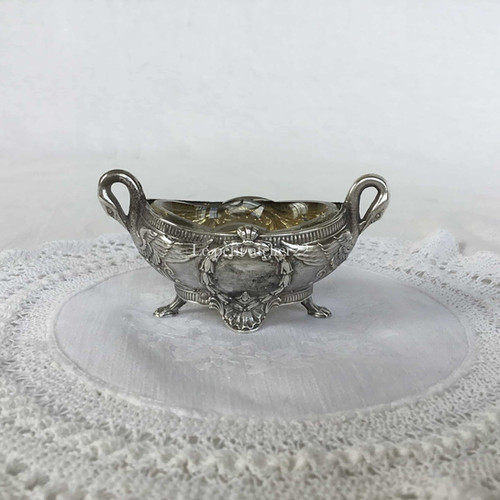 フランスアンティークサービングセット 箱入り ミネルヴァ　純銀シルバープレート フランスアンティークサービングセット 箱入り ミネルヴァ 純銀