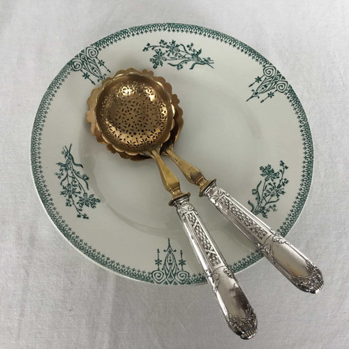 フランス サンタマン 4003 アンティークコンポート コンポティエ