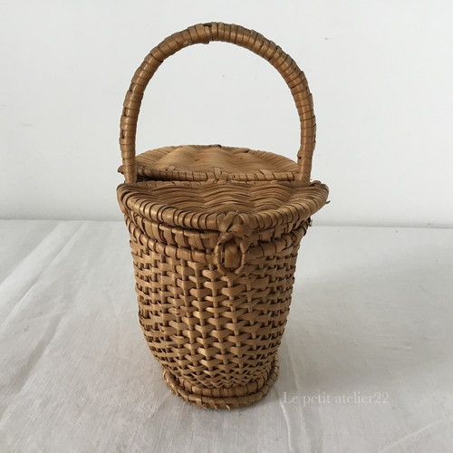 ドール人形用) フランス アンティークドールパニエ 15cm | Le petit