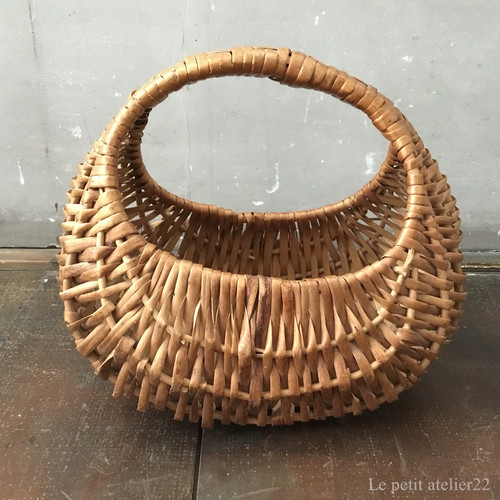 フランス アンティーク パニエ バスケット 23 cm | Le petit atelier 22