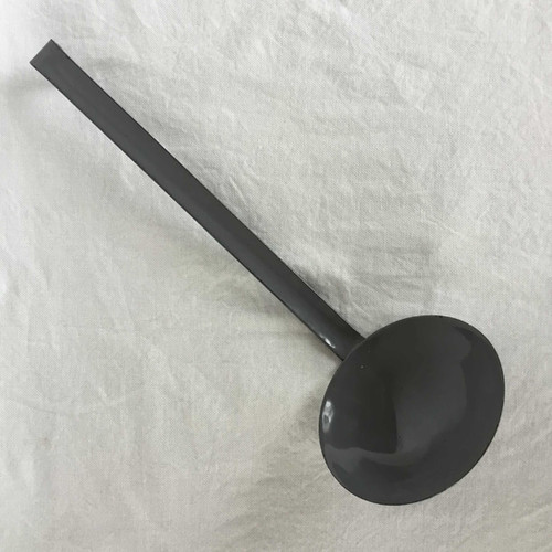 フランス アンティーク ホーロー レードル おたま グレー 31.7 cm | Le