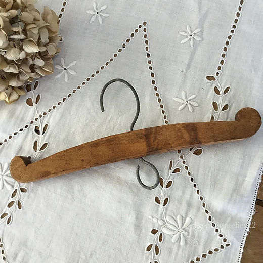 フランスアンティーク♡チャイルドワンピース＆アンティークハンガー2