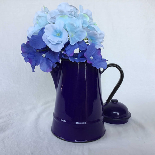 ポーランド アンティーク ホーロー コーヒーポット カフェティエール