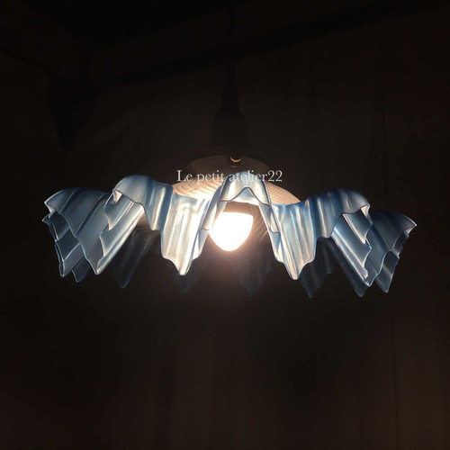 シェードのみ)(すりガラス)フランスアンティーク 照明 ランプシェード