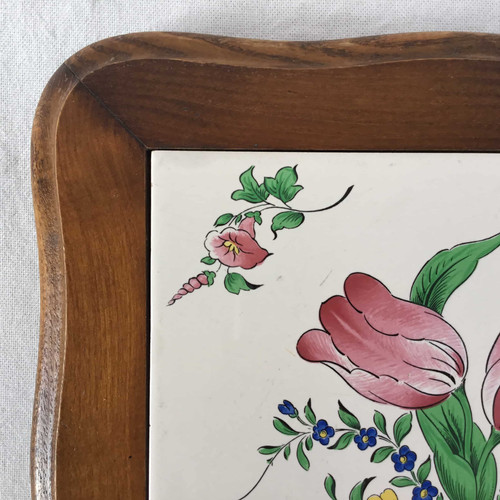 フランス アンティーク リュネヴィル Trivet 鍋敷き 鍋敷き