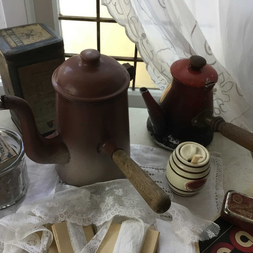 フランスアンティーク　ショコラポット　PARIS　古道具　ブロカント　カフェ フランスアンティーク ショコラポット PARIS 古道具 ブロカント