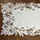 サムネイル： フランス アンティーク リネン テーブルランナー/テーブルセンター バテンレース 47 x 130 cm