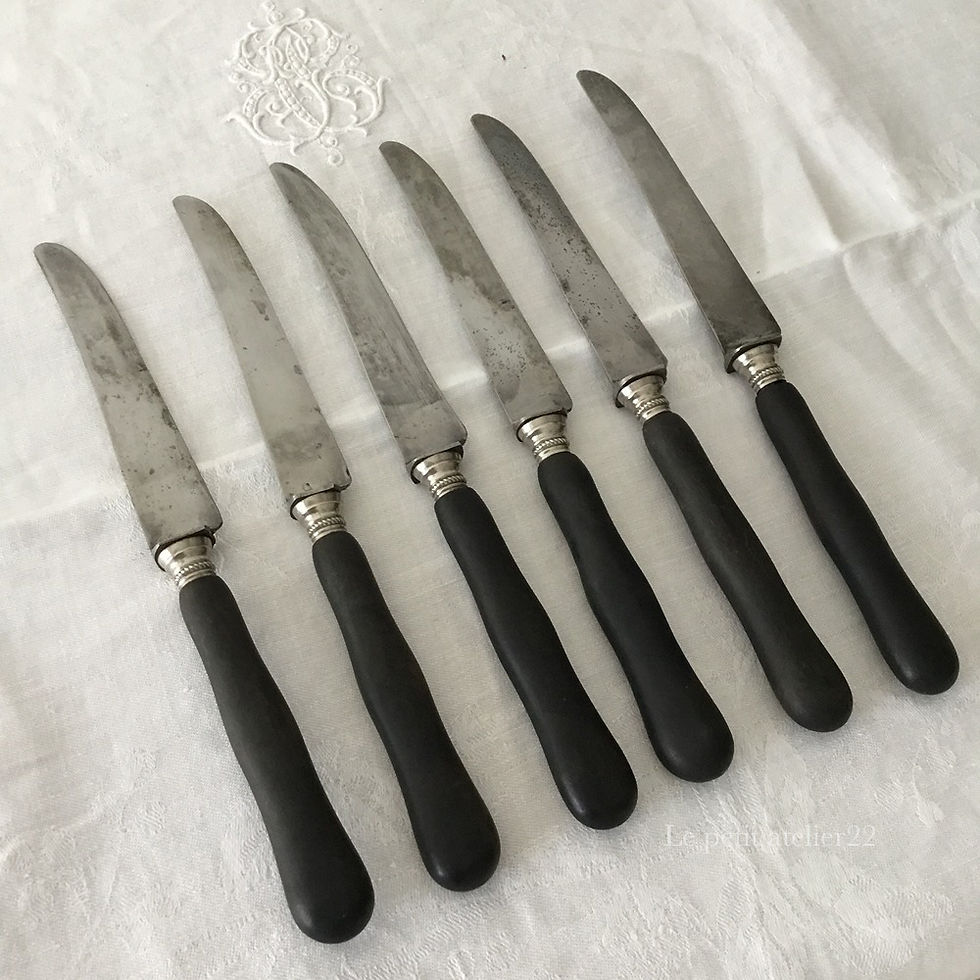 M)(在庫6)フランス AU PRINTEMPS PARIS アンティーク デザートナイフ