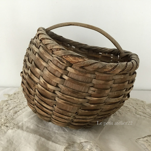 フランス アンティーク パニエ バスケット 25.5 cm | Le petit atelier 22