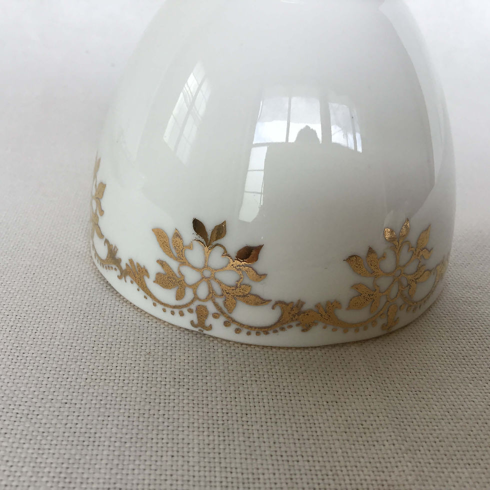 サムネイル： イギリスビンテージ Roslyn China ロズリンチャイナ ティーカップ＆ソーサー