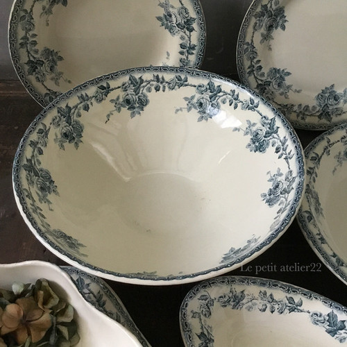 フランス ショワジールロワ PARIS アンティーク サラディエ 薔薇