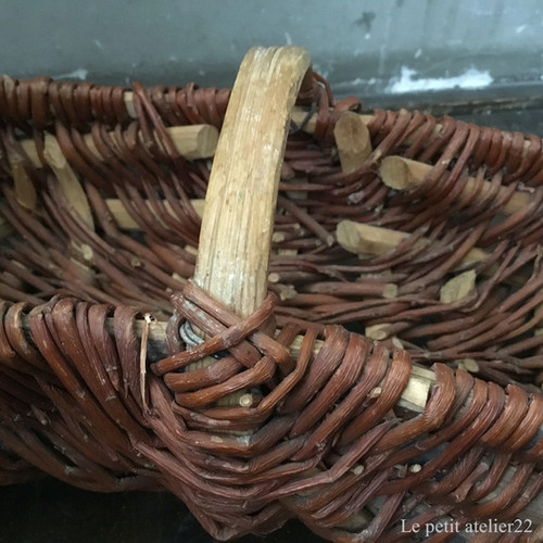 フランス アンティーク パニエ バスケット 30.5 cm | Le petit atelier 22
