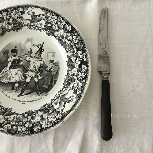 M)(在庫6)フランス AU PRINTEMPS PARIS アンティーク デザートナイフ