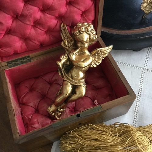 テラコッタ壁掛け　イギリス　エンジェル　天使 テラコッタ壁掛け✳︎フラワーベース イギリス オブジェ エンジェル