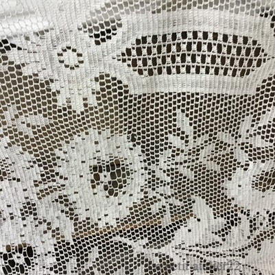 フランス アンティーク カーテン フランス アンティーク レース 大判 ベッドカバー / カーテン