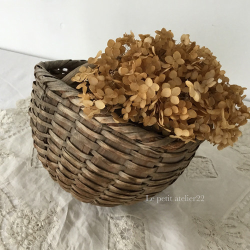 フランス アンティーク パニエ バスケット 25.5 cm | Le petit atelier 22
