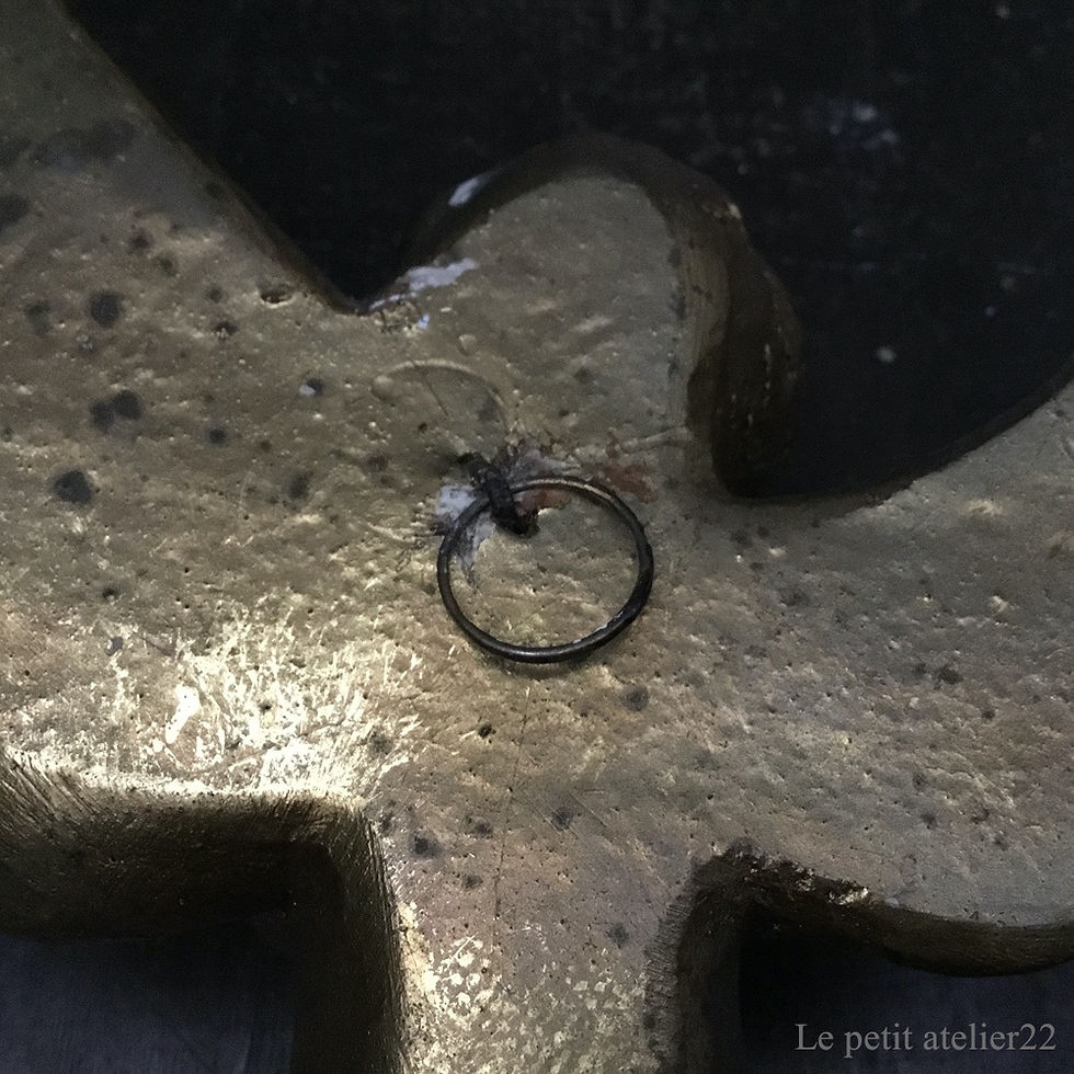 サムネイル： (A) フランス アンティーク 壁飾り エンジェル 天使 石膏 26.5 cm