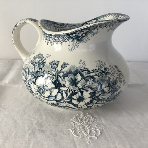 フランス サンタマン JARDINIERE HAMAGE NORD アンティーク ピシェ