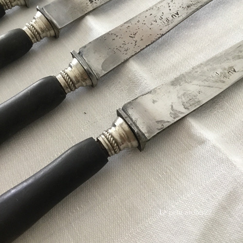 M)(在庫6)フランス AU PRINTEMPS PARIS アンティーク デザートナイフ