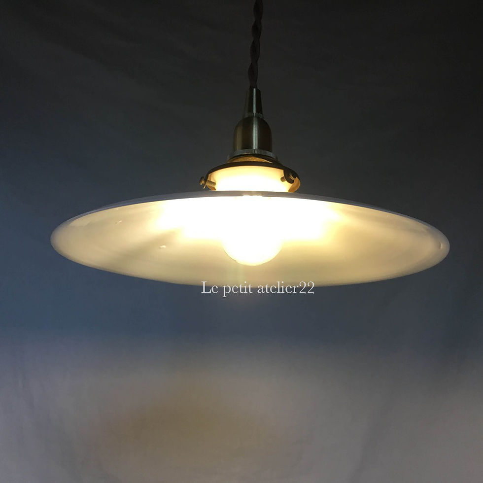 シェードのみ)(複数可)フランス アンティーク 照明 ガラス ランプ