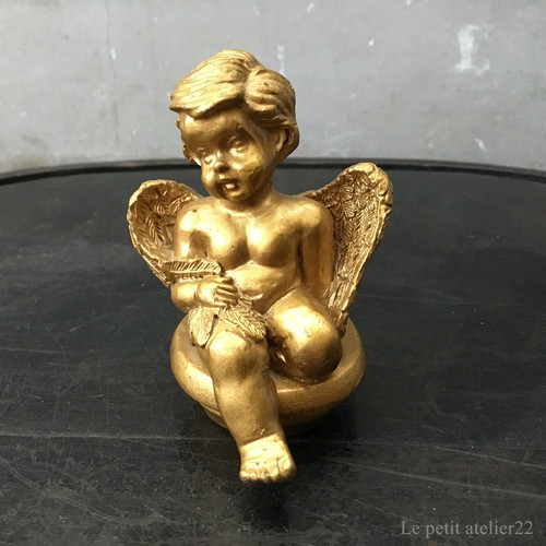 フランス アンティーク オブジェ エンジェル 天使 置物 6.7 cm | Le