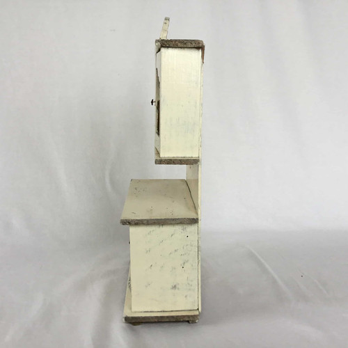 フランス アンティーク ドール 人形 家具 ビュッフェ 食器棚 35.5 cm