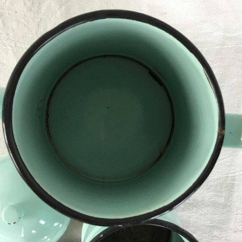 フランス アンティーク ホーロー カフェティエール コーヒー