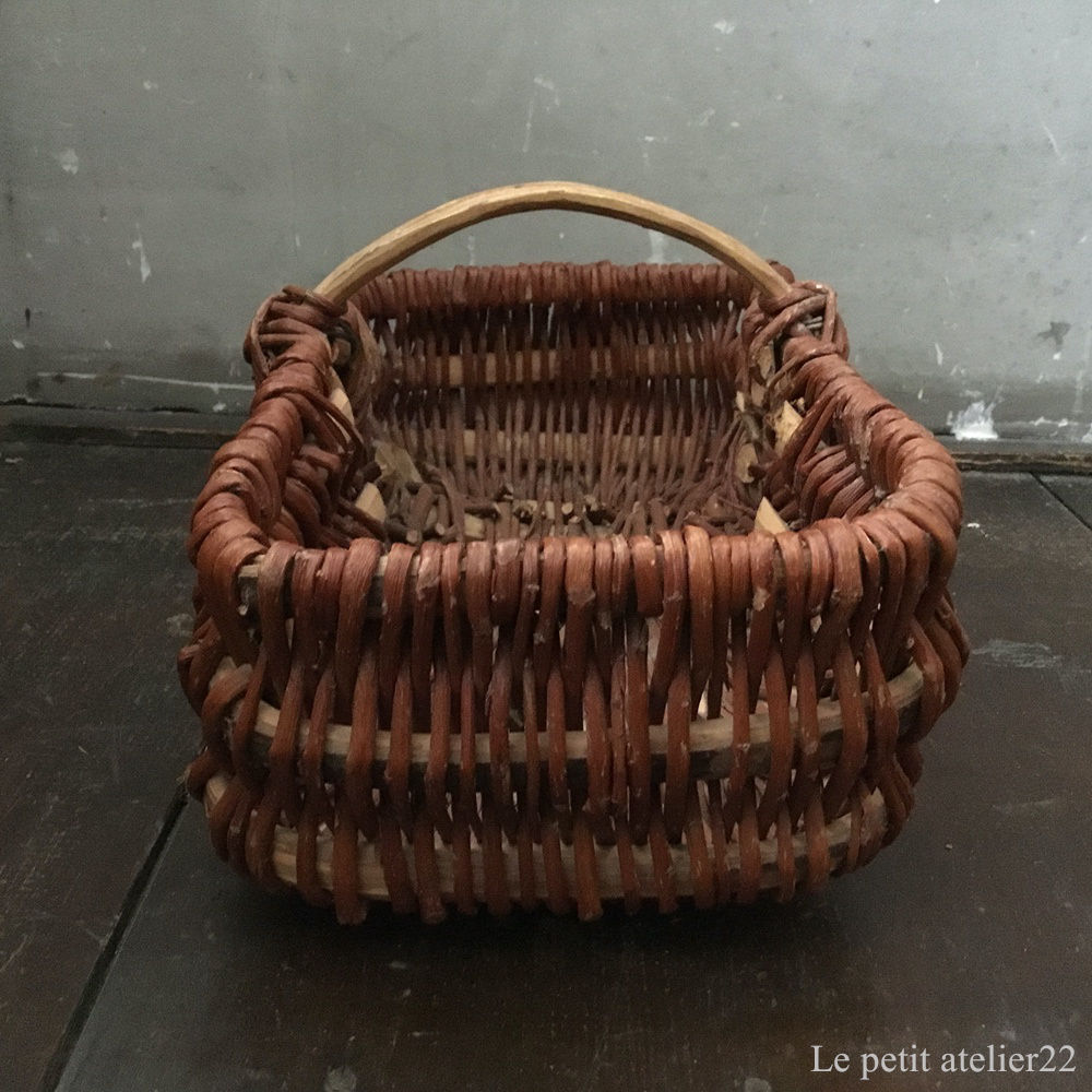 フランス アンティーク パニエ バスケット 30.5 cm | Le petit atelier 22