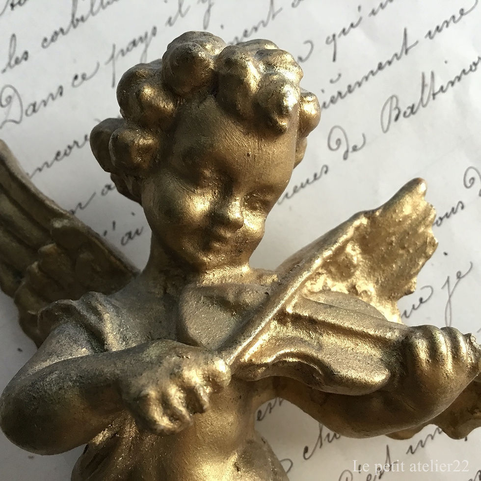 フランス アンティーク壁飾り エンジェル 天使 13.6 cm | Le petit フランス アンティーク壁飾り エンジェル 天使 13.6 cm | Le petit
