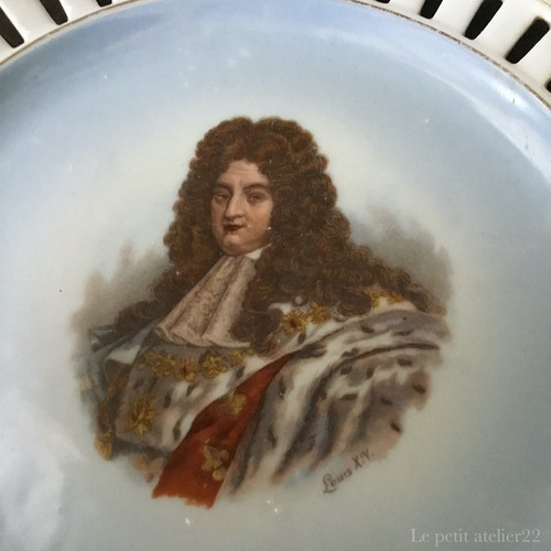 アンティーク プレート 手描き 金彩 薔薇 オーストリア 在庫2