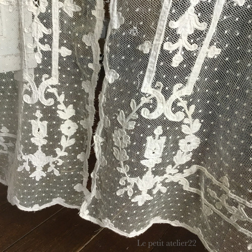 専用page〜✴︎フランスアンティーク　エクリュ アンティークレース　190×43 専用page〜✴︎フランスアンティーク エクリュ アンティーク