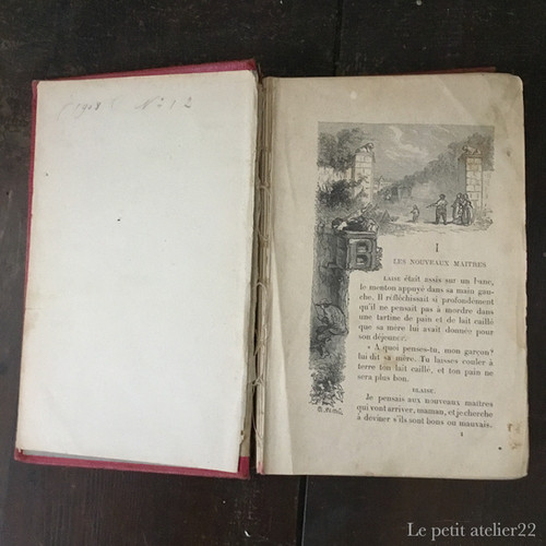 フランスアンティーク本古書Les Mystères de Paris100年