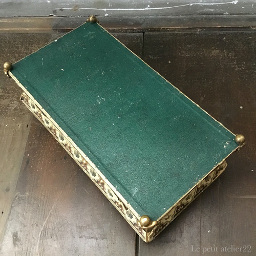 フランス アンティーク F.MARQUIS チョコレートボックス 箱 23.5 cm