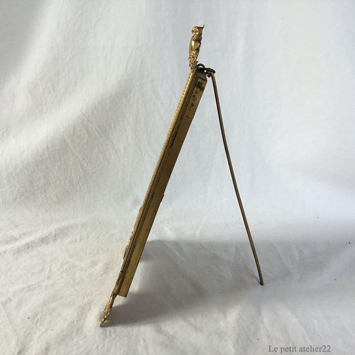 フランス アンティーク 真鍮装飾 フォトスタンド フォトフレーム 写真 フランス アンティーク 真鍮装飾 フォトスタンド フォトフレーム 写真