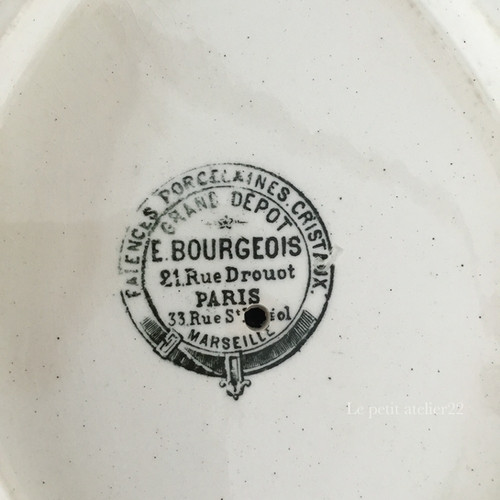 フランス エミール ブルジョア E.BOURGEOIS アンティーク ソーシエール