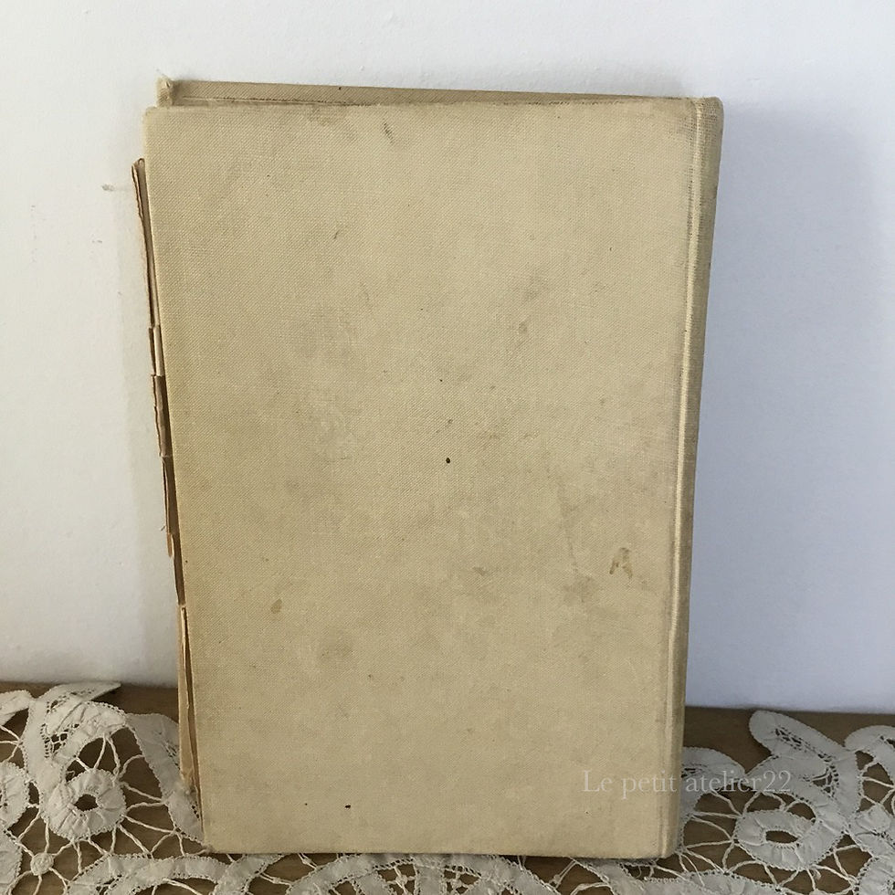 サムネイル： フランス アンティーク本 古書 L'écran brisé, HENRY BORDEAUX NELSON 16 cm