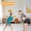 Thumbnail: Silent Basketball Size7(29.5") Size5(27.5'') Dribbling Indoor Grooved Airless Fo