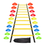 Thumbnail: 1 Set of Soccer Speed Quickness Agility Training Set Agility Ladder, (19.6 Ft Lo