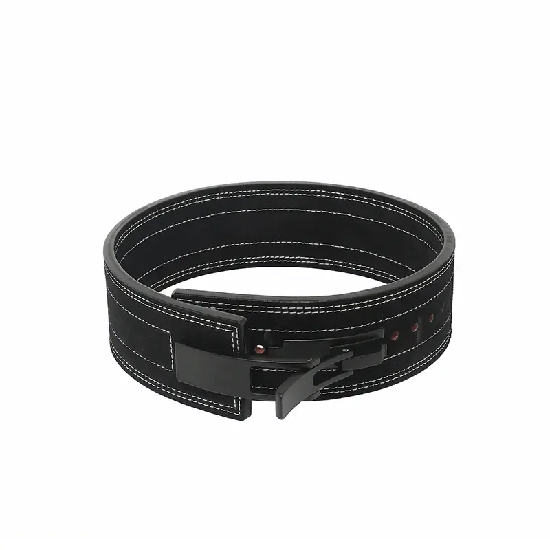 Thumbnail: 2025 New Arrival Luxury Fitness Body Building Weightlifting Leather Belt