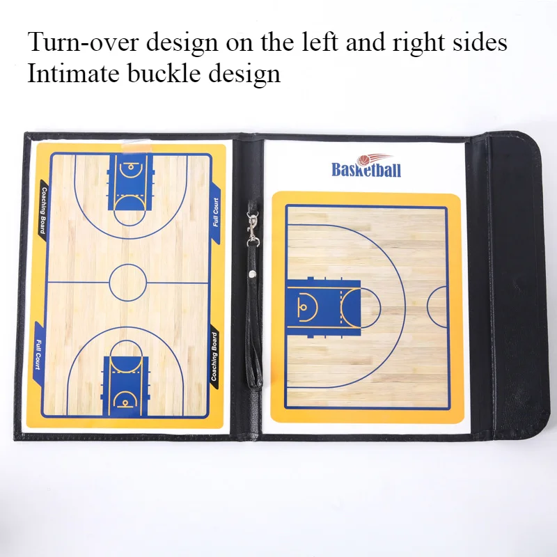 Thumbnail: Folding Tactical Basketball Coach Board Magnetic Basketball Tactical Board Porta