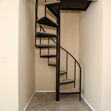 Escalera del cruce del cazador