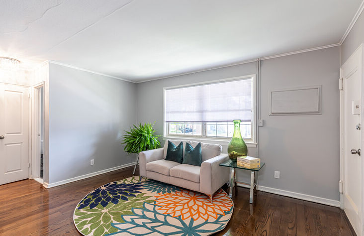 Brookstone Court Furnished Living Room