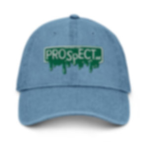 IMKC Prospect Drip Dad Hat Dark Blue Jean