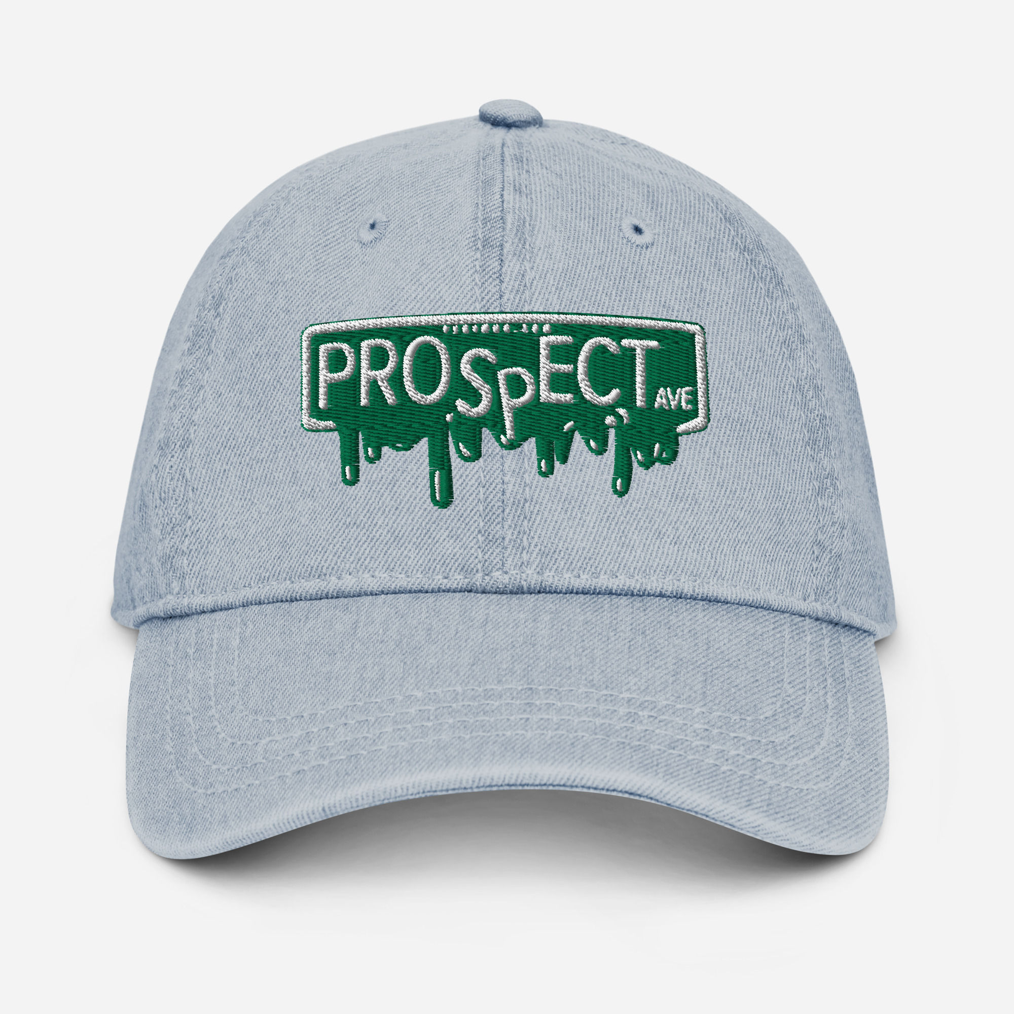 IMKC Prospect Drip Dad Hat Light Blue Jean