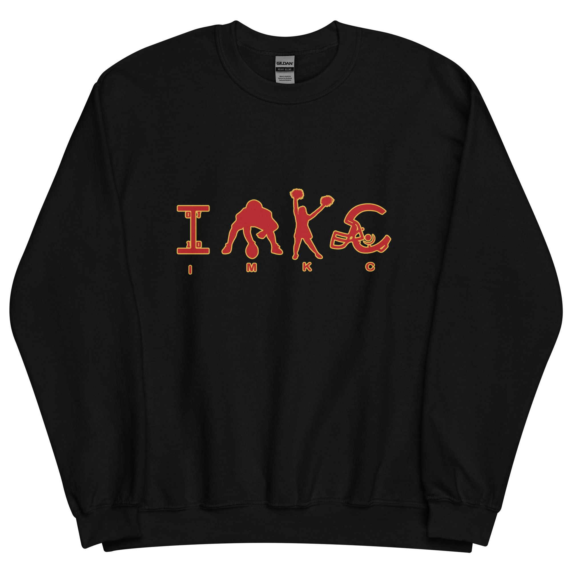 Red and Gold Sweatshirt