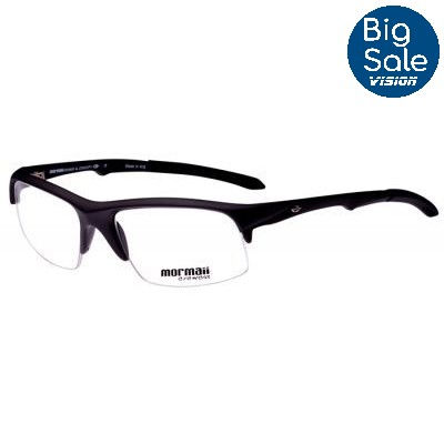 Mormaii Itapuá IV Unisex negro semi brillante 50 mm