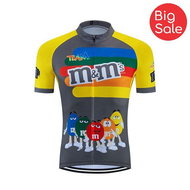 Camiseta de Ciclismo con dibujos animados para hombre y mujer