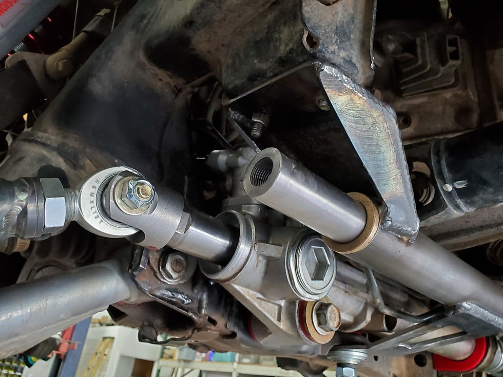 Thumbnail: TT Motorsports 95 - 04 Toyota Tacoma / 96-02 4runner Rack and Pinion Slider Kit