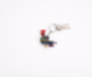 Beaded Animal Keychain